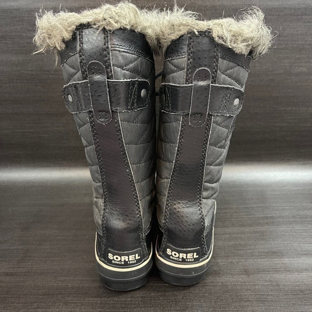 Sorel Tofino II Women’s size 5 Waterproof Black Winter Lined Faux Fur Boots - Picture 3 of 12